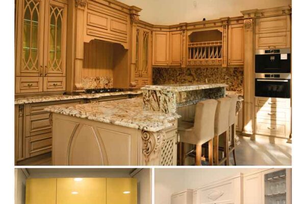 طراح و مجری کابینت های لوکس آشپزخانه فریم