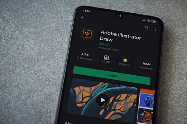 اپلیکیشن Adobe Illustrator Draw
