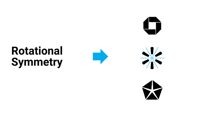 Rotational Symmetry Logos