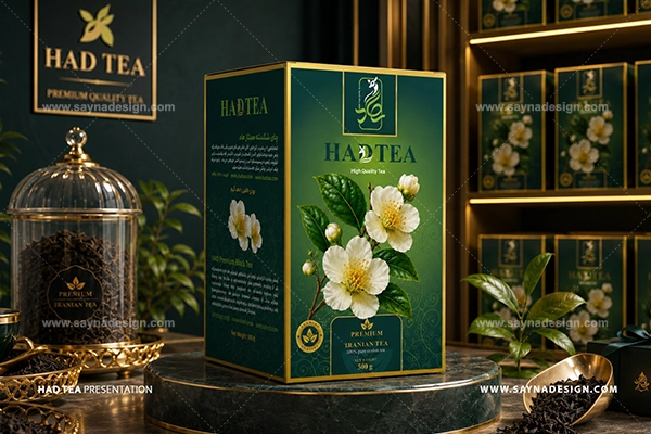 طراحی بسته بندی چای